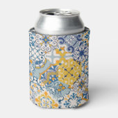 Islamisches Patchwork: Majolica Tile Dosenkühler (Kanne Vorderseite)