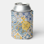 Islamisches Patchwork: Majolica Tile Dosenkühler (Kanne Rückseite)