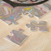 Islamisches Puzzlespiel in der arabischen Puzzle (Seite)