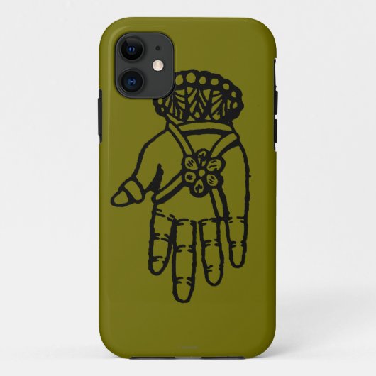 Islamisches Symbol: Hamsa Case-Mate iPhone Hülle (Rückseite)