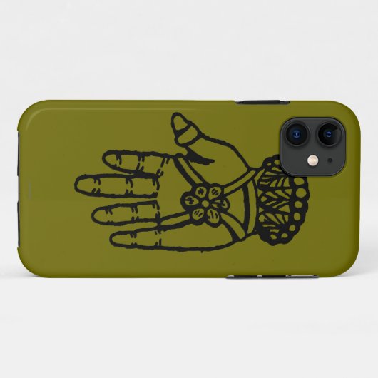 Islamisches Symbol: Hamsa Case-Mate iPhone Hülle (Rückseite (Horizontal))