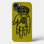Islamisches Symbol: Hamsa Case-Mate iPhone Hülle (Rückseite)