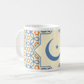 islamitisches geometrisches Muster Kaffeetasse (Vorderseite Links)
