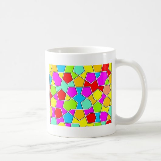 islamitisches geometrisches Muster Kaffeetasse (Rechts)