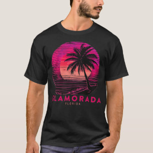 Islamorada FL Florida Keys Vintag Palm Tree Beach T-Shirt