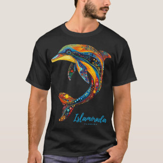 Islamorada FL Florida Keys Vintage Delphin T-Shirt