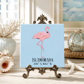 Islamorada FL Keys Breitengrad Längengrad Strandha Fliese