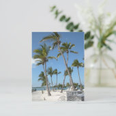 Islamorada Florida Beach Postkarte (Stehend Vorderseite)