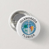 Islamorada - Florida Keys Button (Vorne & Hinten)