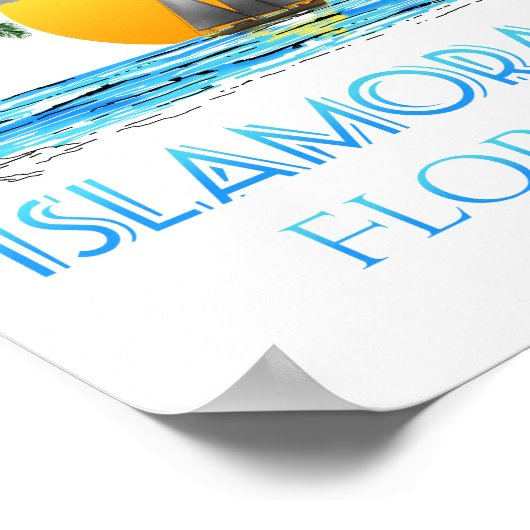 Islamorada Florida Keys Poster (Ecke)