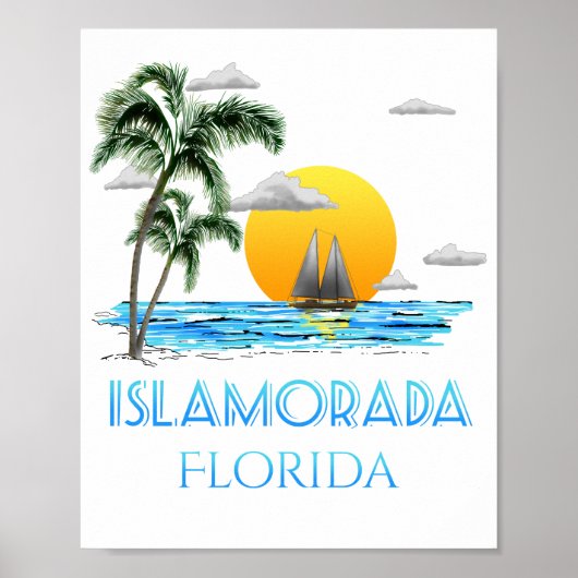 Islamorada Florida Keys Poster (Vorne)