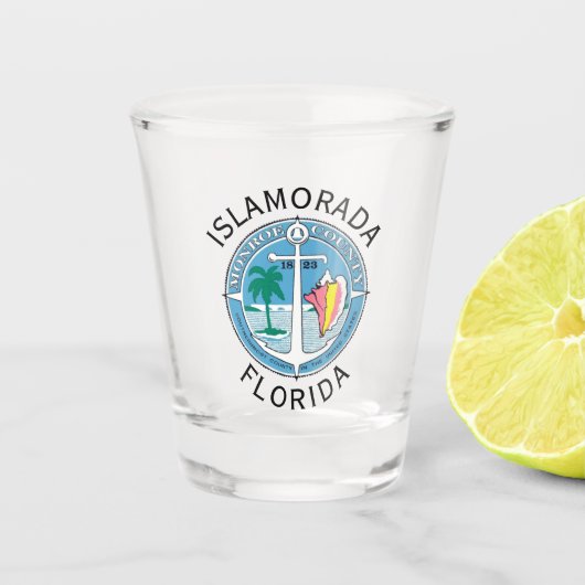 Islamorada - Florida Keys Schnapsglas (Vorderseite)
