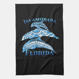 Islamorada Florida Keys Vacation Delphine Geschirrtuch