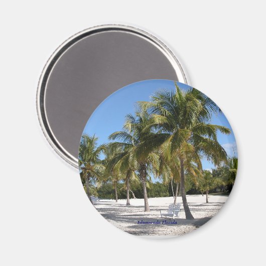 Islamorada Florida Magnet (Vorderseite/Rückseite)