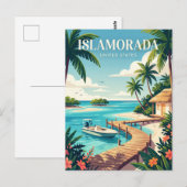 Islamorada Florida Postkarte (Vorne/Hinten)