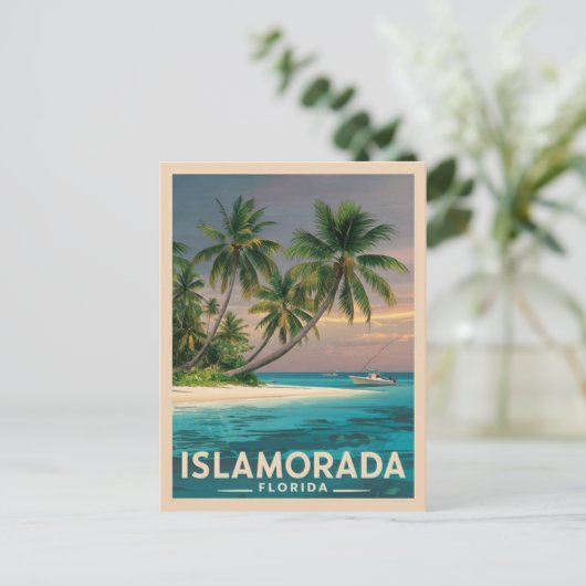 Islamorada Florida Postkarte (Stehend Vorderseite)