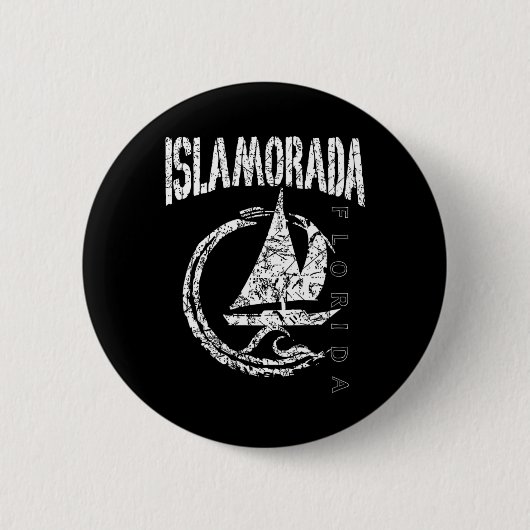 Islamorada Florida Souvenir Button (Vorderseite)