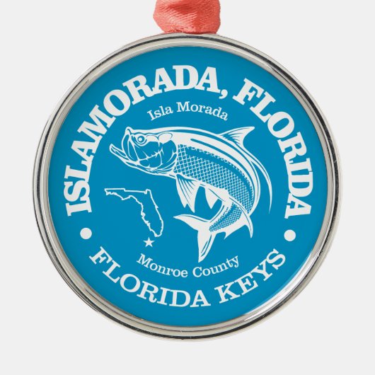 Islamorada Ornament Aus Metall (Vorne)