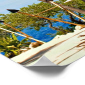 Islamorada, Palmen in Florida Poster (Ecke)