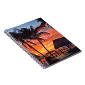 Islamorada, Sonnenuntergang in Florida Notizblock (Rechte Seite)