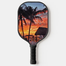 Islamorada, Sonnenuntergang in Florida Pickleball Schläger