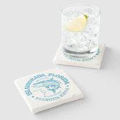 Islamorada Steinuntersetzer (Seitenansicht)