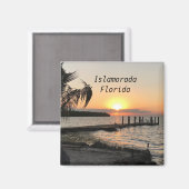 Islamorada Sunset, Florida Keys, Florida Magnet (Vorderseite/Rückseite)