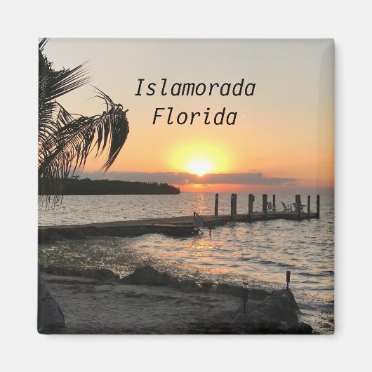 Islamorada Sunset, Florida Keys, Florida Magnet (Vorne)