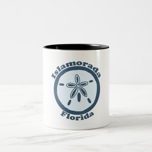Islamorada. Zweifarbige Tasse (Mittel)