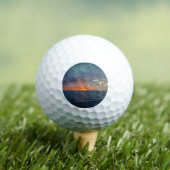 Islamoralda Florida Sunrise Beach Scene Golfball (Insitu T-Shirt)