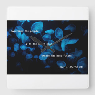 Islamuhren Quadratische Wanduhr