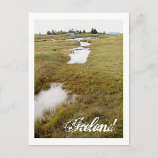 Island, Þingvellir-Nationalpark Postkarte