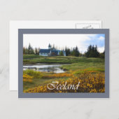 Island, Þingvellir-Nationalpark Postkarte (Vorne/Hinten)