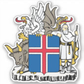 Island Aufkleber (Vorderseite)