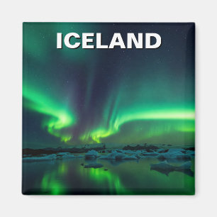 Island Aurora Nordlichtreise Magnet