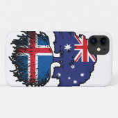 Island, Australien, Australien, Tree Roots Case-Mate iPhone Hülle (Rückseite (Horizontal))