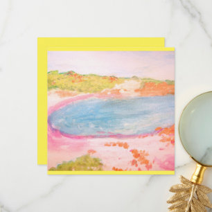 Island Beach Dankeskarte