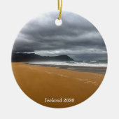 Island Beach - Keramik Keramik Ornament (Vorne)