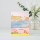 Island Beach Postkarte (Stehend Vorderseite)