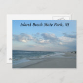 Island Beach Staat Park, NJ Postcard Postkarte (Vorne/Hinten)