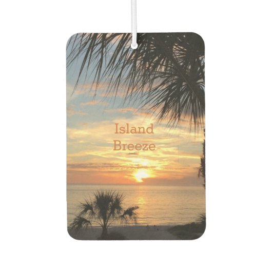 Island Breeze Longboat Key FL Autolufterfrischer (Vorderseite)