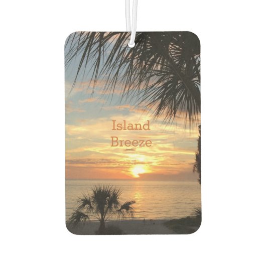 Island Breeze Longboat Key FL Autolufterfrischer (Rückseite)