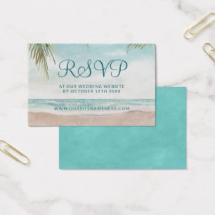 Island Breeze Wedding Website UAWG Insert Cards
