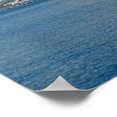 Island Bridge, Pearl Harbour, Hawaii Poster (Ecke)