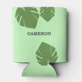 "Island Charm" Custom Green Can Cooler mit Monste Dosenkühler (Rückseite)