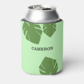 "Island Charm" Custom Green Can Cooler mit Monste Dosenkühler (Kanne Rückseite)