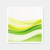 Island Citrus Green and Yellow Serviette (Vorderseite)