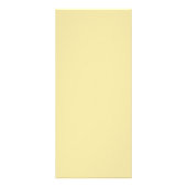 Island Citrus Yellow Wedding Menu Werbekarte (Hinten)