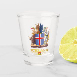 Island COA Schnapsglas