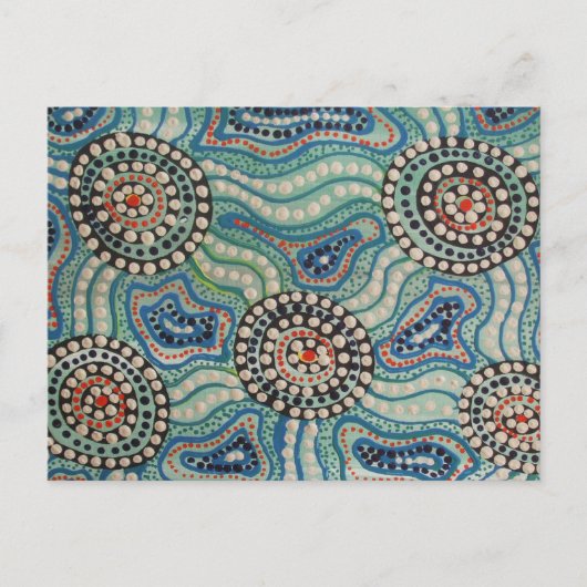 Island Corroboree Cards Postkarte (Vorderseite)